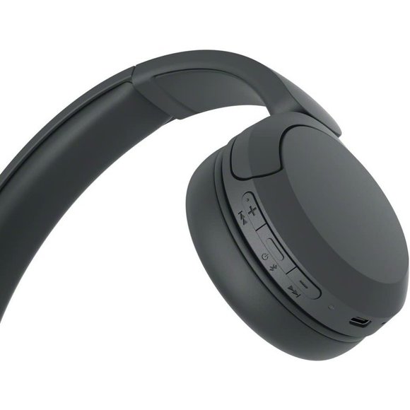 Black New WH-CH520 Wireless Headphones Bluetooth On-Ear Headset with Microphone - Picture 10 of 10